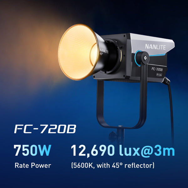 إضاءة نانلايت FC-720B LED ثنائية اللون