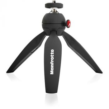 Manfrotto PIXI Mini Table Top Tripod (Black)