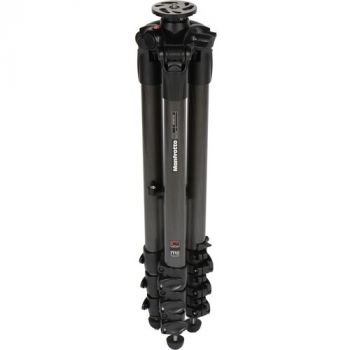 Manfrotto 057 4-Section Carbon Fiber Tripod w/ Rapid Column