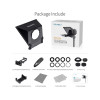 FEELWORLD TP2A Portable 8" Teleprompter supports Tablet Prompting Smartphone DSLR Shooting
