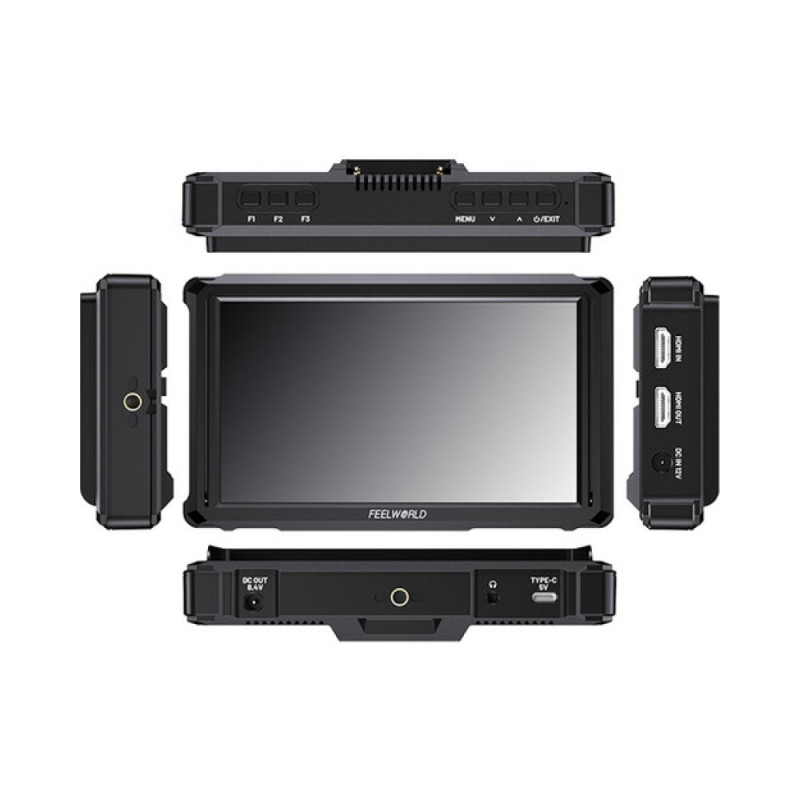 FeelWorld FW568 PRO 6" High-Bright On-Camera 4K HDMI Monitor