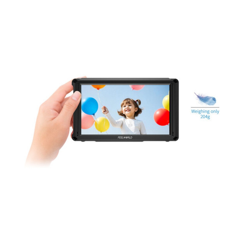 FeelWorld FW568 PRO 6" High-Bright On-Camera 4K HDMI Monitor