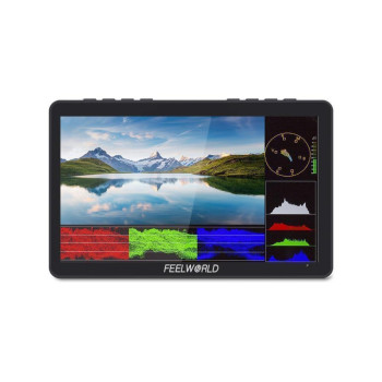 FEELWORLD F5 Pro V4 6 Inch Touch Screen 3D LUT DSLR Camera Field Monitor