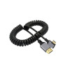 4K UHD HDMI TO MINI HDMI Right 2.4m Cable