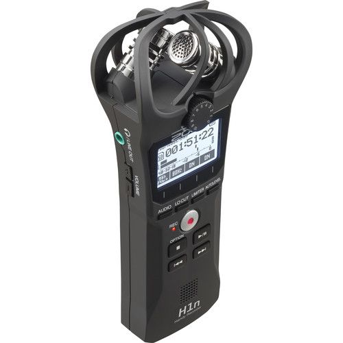 Zoom H1n Digital Handy Recorder (Black)