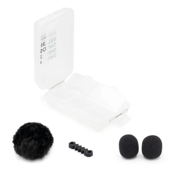 Bubblebee Outdoor Mic Kit for Sennheiser ME 2-II, Black for Sennheiser ME 2