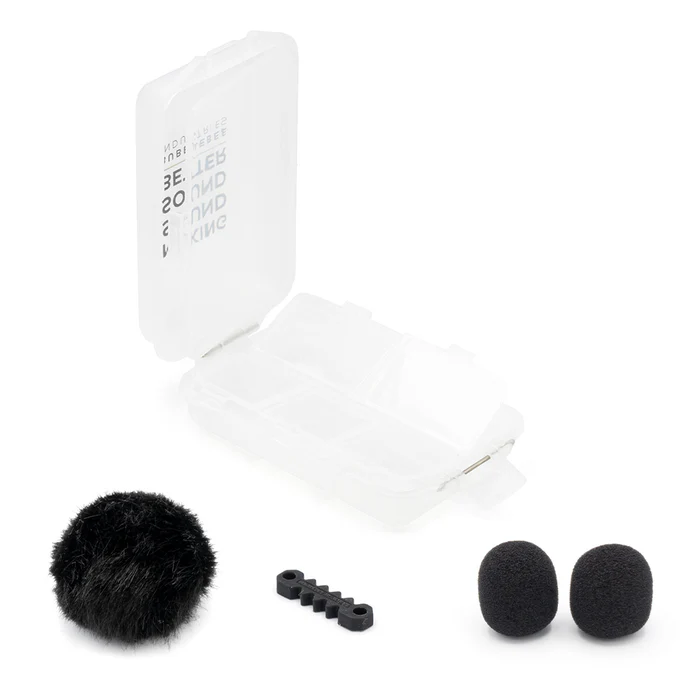 Bubblebee Outdoor Mic Kit for Sennheiser ME 2-II, Black for Sennheiser ME 2