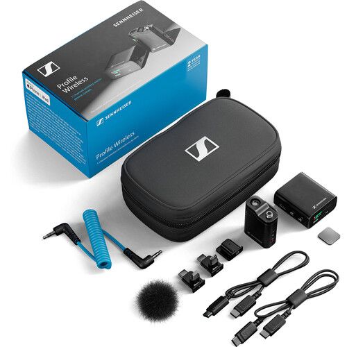 Sennheiser Profile Wireless 1-Channel All-in-one Clip-on & Handheld Microphone System