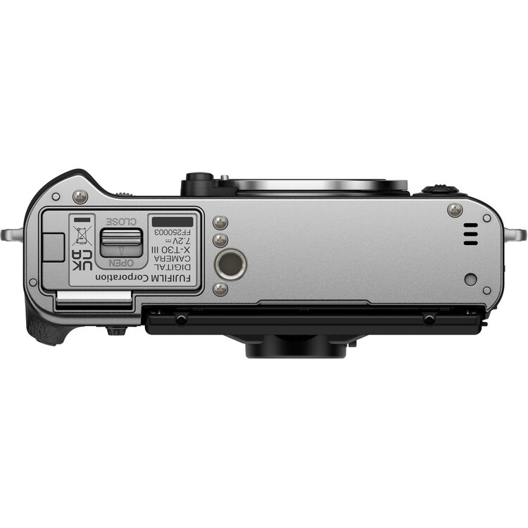 FUJIFILM X-T30 III Mirrorless Camera with 13-33mm f/3.5-6.3 Lens (Silver)