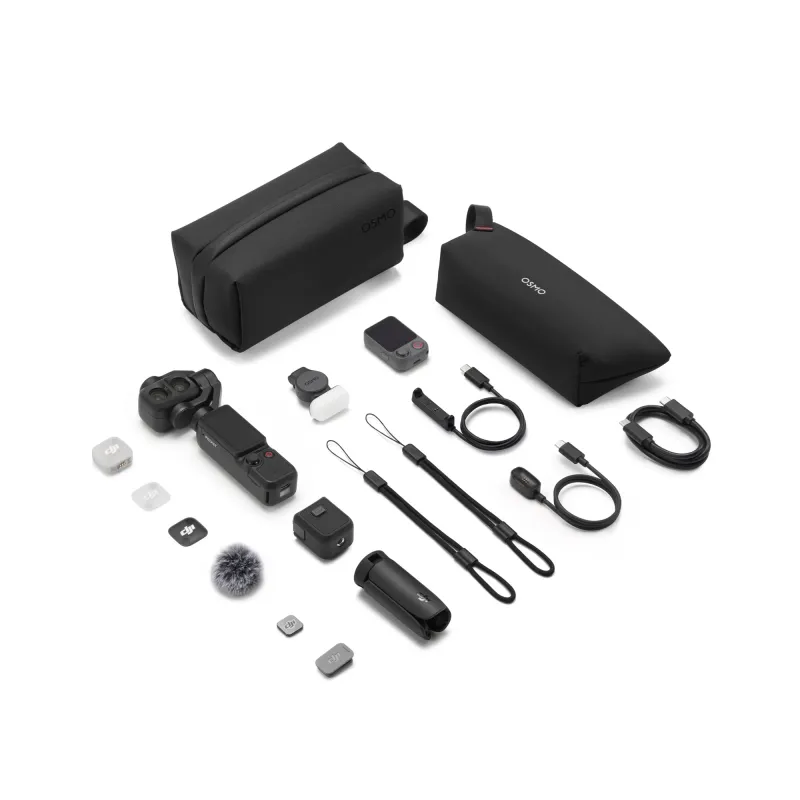 DJI Osmo Pocket 4P Handheld Gimbal Camera (Vlog Combo)