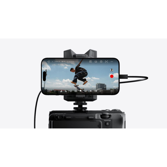 نظام هوليلاند فيكور لنقل الفيديو اللاسلكي بدقة 4 K30/HD لمراقبة 4 أجهزة، مزود ببطارية مدمجة ودعم لتوسيع الذاكرة عبر بطاقة ذاكرة، HOLY-VCORE، أسود