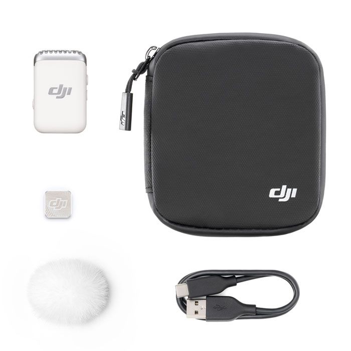 DJI Mic 2 Transmitter - Pearl White