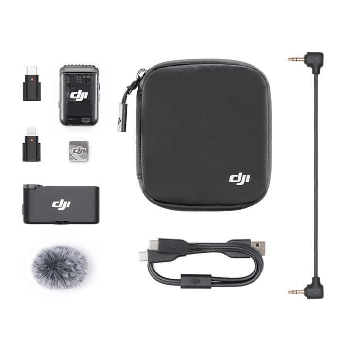 DJI Mic 2 Wireless Microphone Single Kit - (1 TX / 1 RX)