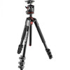 حامل ثلاثي القوائم من الألومنيوم من مانفروتو MK190XPRO4-BHQ2 مع رأس كروي XPRO ولوحة QR سعة 200 بيكسل