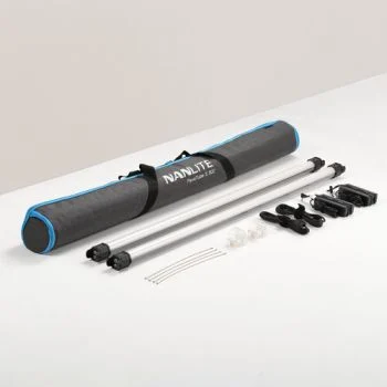 مجموعة مصابيح أنبوبية NANLITE Pavotube II 30C LED RGBWW، قطعتان