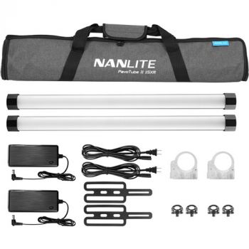 مصباح أنبوبي NANLITE Pavotube II 15XR مكون من قطعتين RGBWW