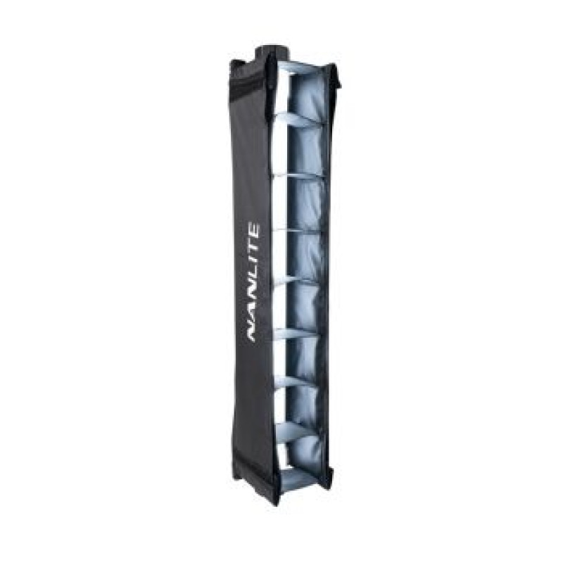 Nanlite Barndoor with eggcrate for Pavotube II 15X