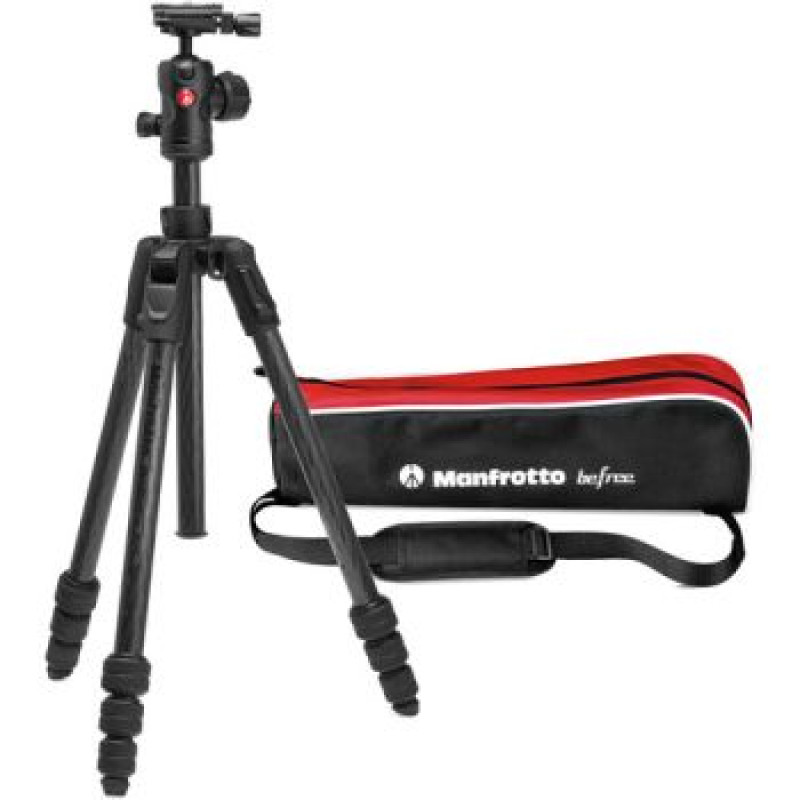 Manfrotto Befree Advanced AS Twist Carbon Tripod with Ball Head