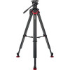 Sachtler Flowtech 75 MS Carbon Fiber Tripod System with Ace XL Mark II Fluid Head with a mid-level spreader and Bag