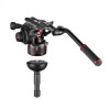 Manfrotto Nitrotech 612 Video Head With Aluminium Twin Leg Ground Spreader Tripod Kit