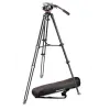 Manfrotto MVK502AM-1 Professional Fluid Video System/Aluminum/Telescopic Twin Leg
