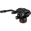 Manfrotto 504X Fluid Video Head With Aluminum Tripod with Mid-Level Spreader