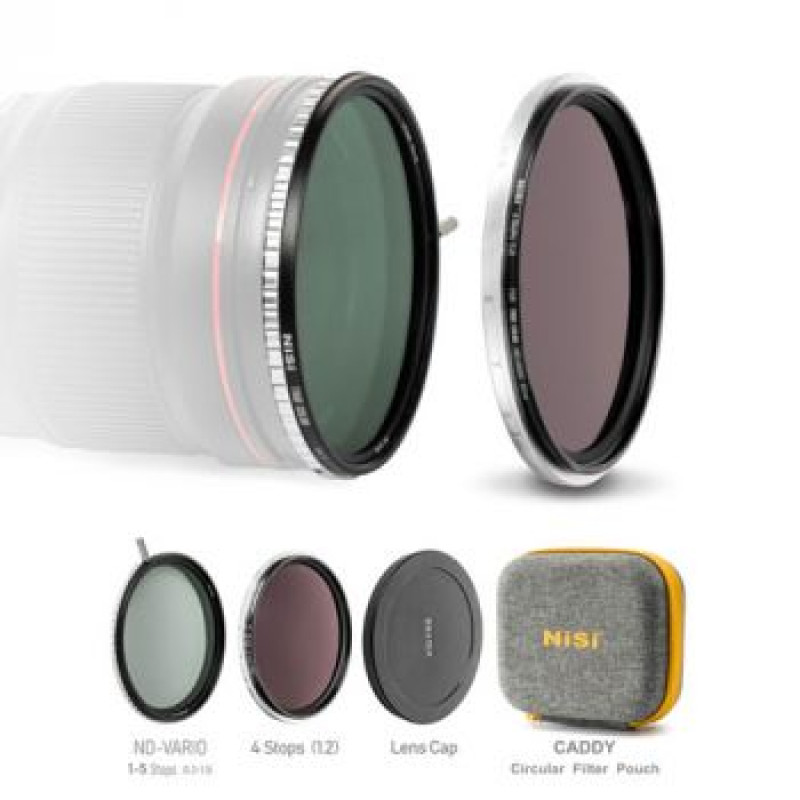 NiSi 72mm Swift True Color VND Kit 1-9 stops NiSi 72mm Swift True Color VND Kit 1-9 stops