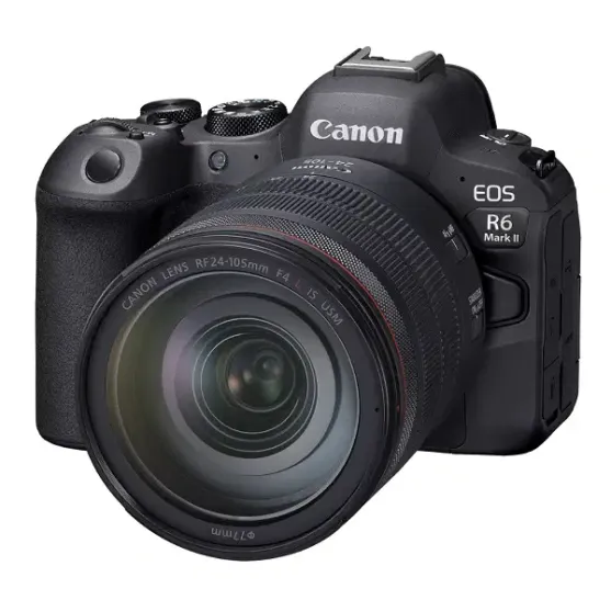 كانون كاميرا EOS R6 Mark II بدون مرآة مع عدسة 24-105مم