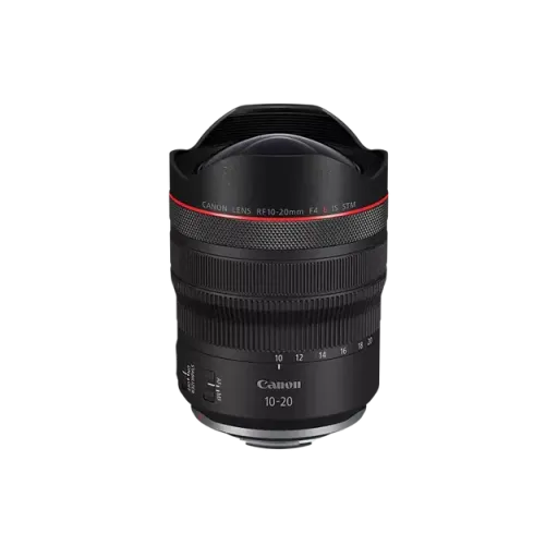 كانون عدسة RF10-20 ملم F4 L IS STM Lens عدسة بزاوية عريضة للكاميرات ذات الإطار الكامل
