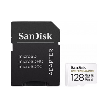 SanDisk 128GB High Endurance MicroSDXC Card for Dash Cam & Home Security Camera
