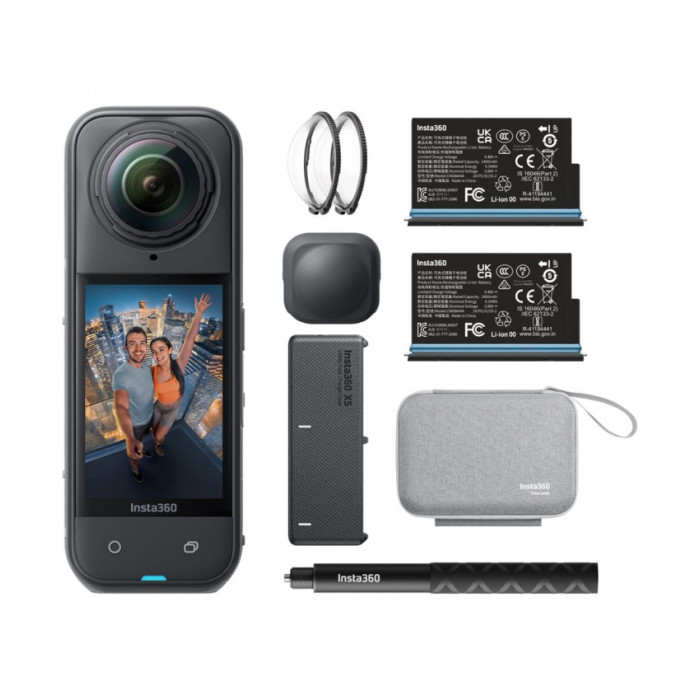 Insta360 X5 360 Action Camera Essentials Bundle