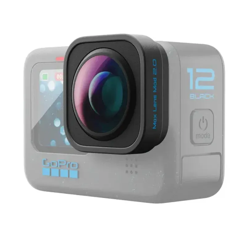 عدسة ماكس مود 2.0 متوافقه مع HERO12 Black من جوبرو