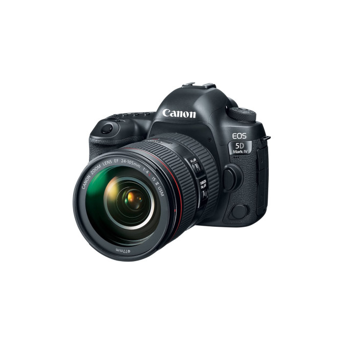 كاميرا كانون EOS 5D Mark IV مستعملة مع عدسة EF 24-105mm f/4L IS II USM